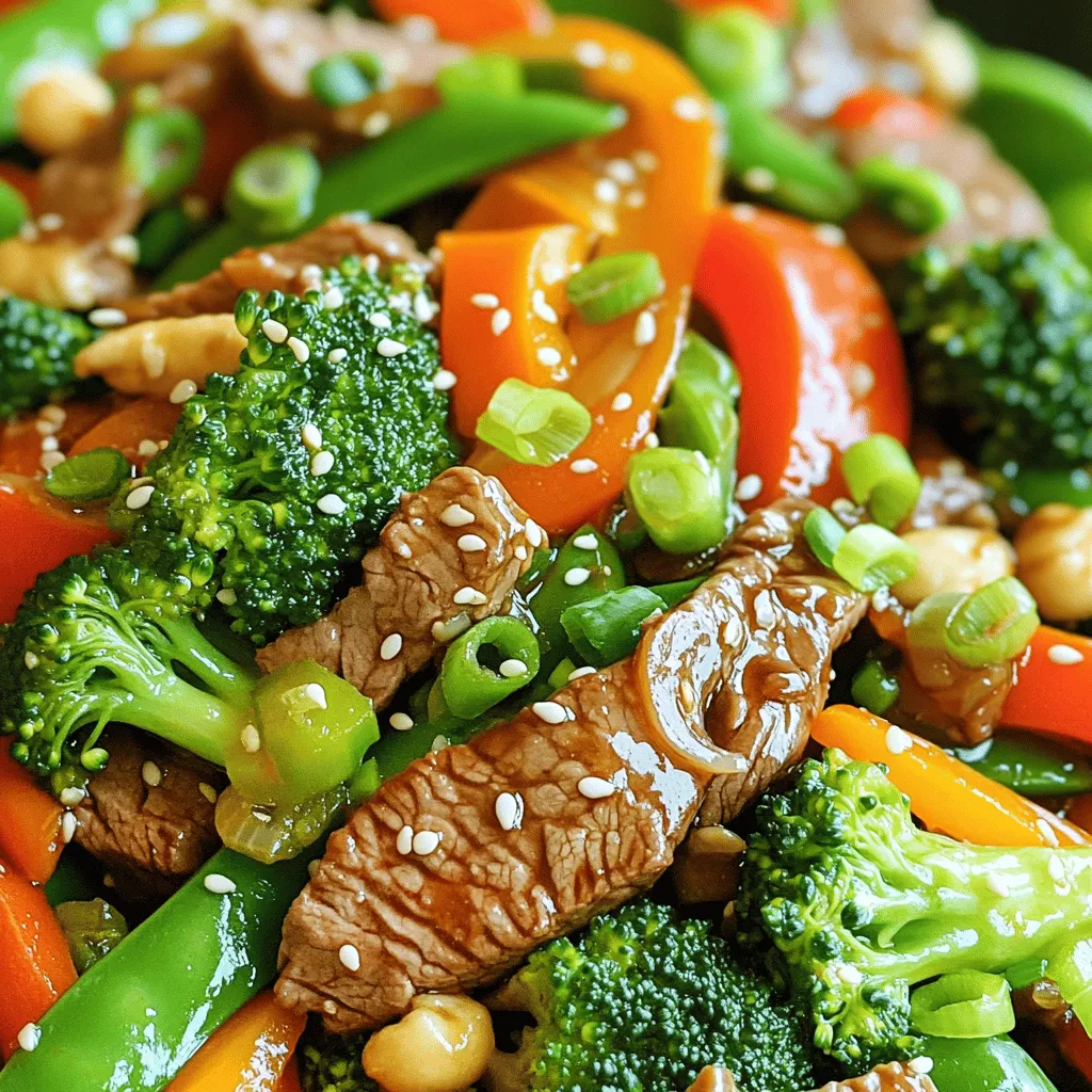 Minute Beef Veggie Stir Fry Quick and Flavorful Meal