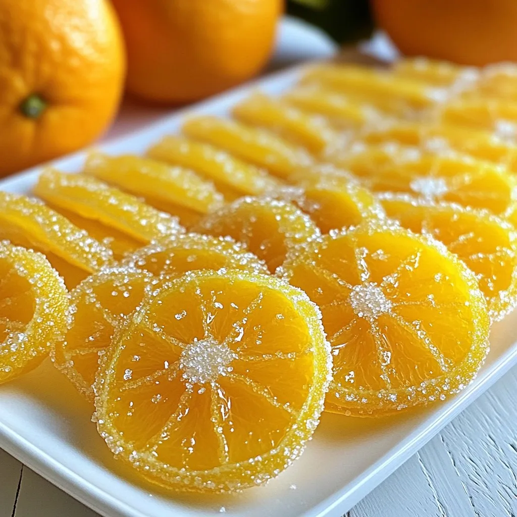 Old-Fashioned Orange Candy Simple and Sweet Recipe