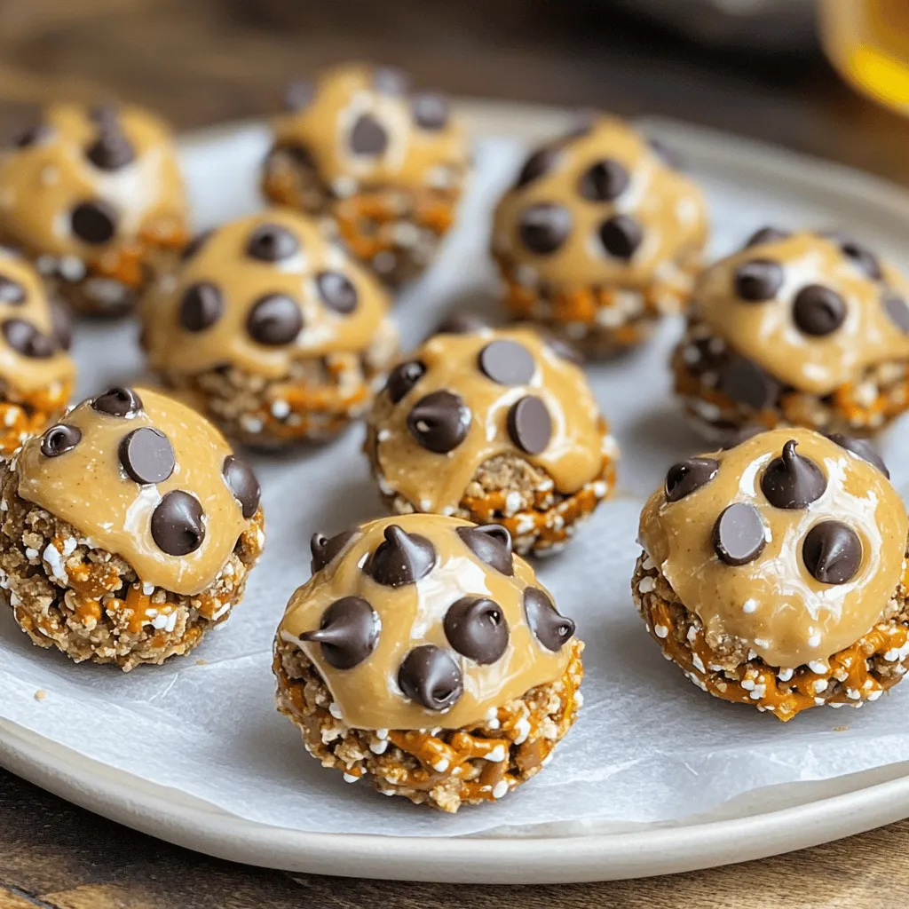 Peanut Butter Pretzel No Bake Bites Quick and Easy Treat