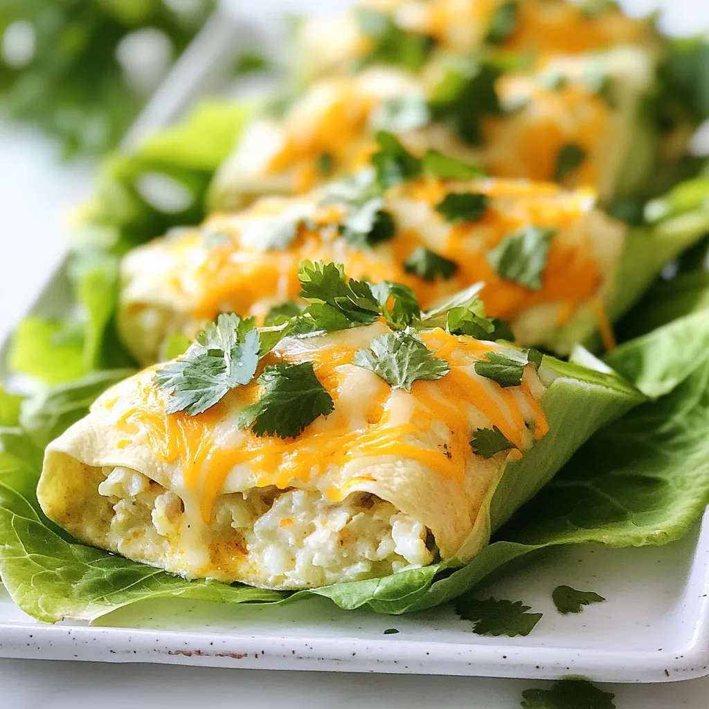Low Carb White Chicken Enchiladas Savory and Easy Dish