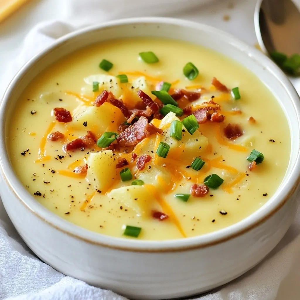 Loaded Potato Soup Rich and Creamy Delightful Meal