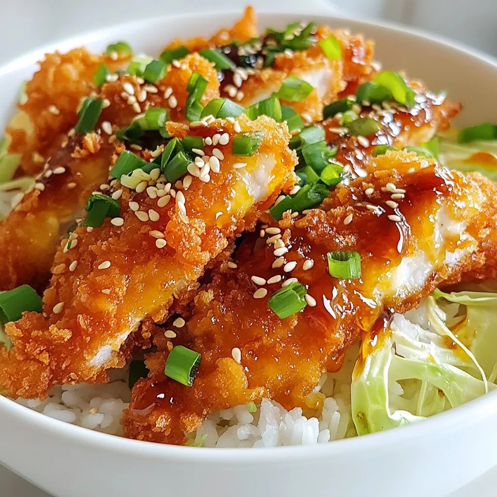 Crispy Japanese Katsu Bowls Quick and Tasty Recipe