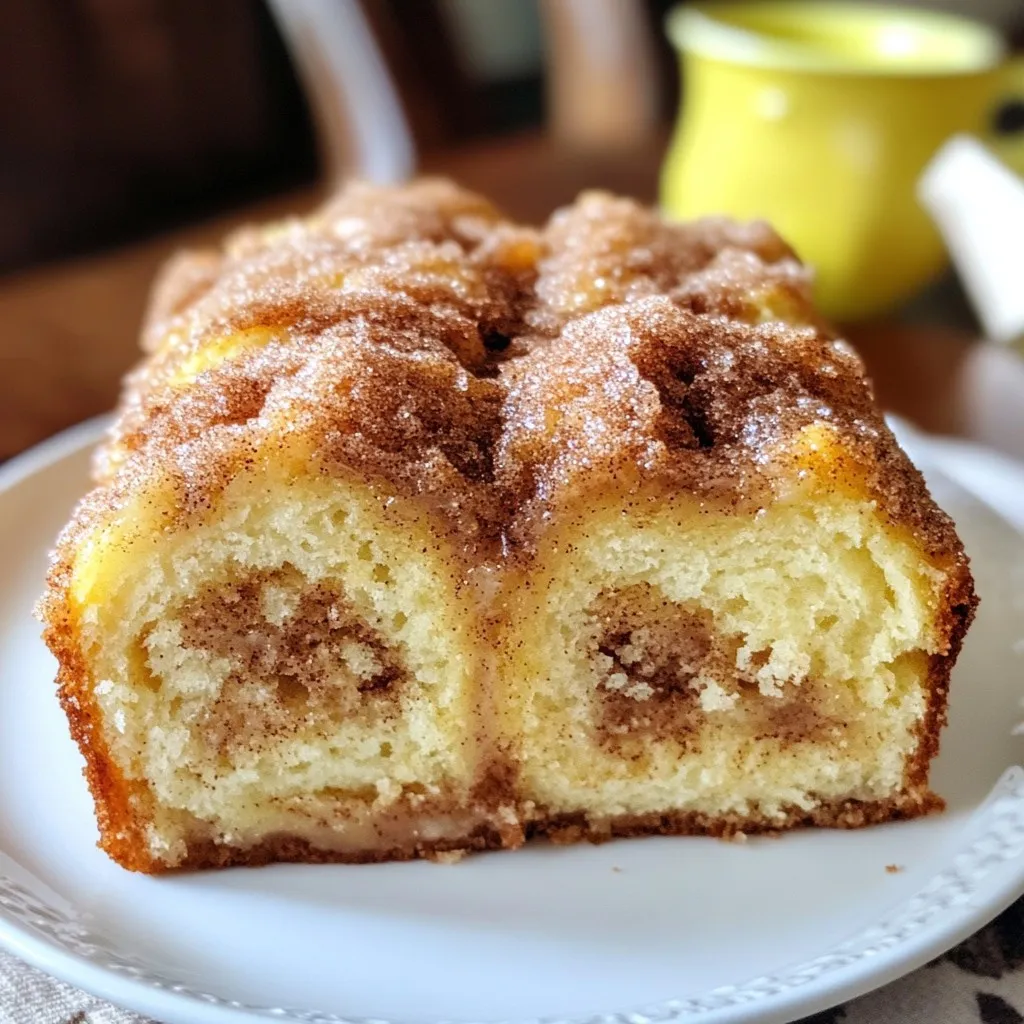 Cinnamon Donut Bread Soft and Tasty Homemade Delight