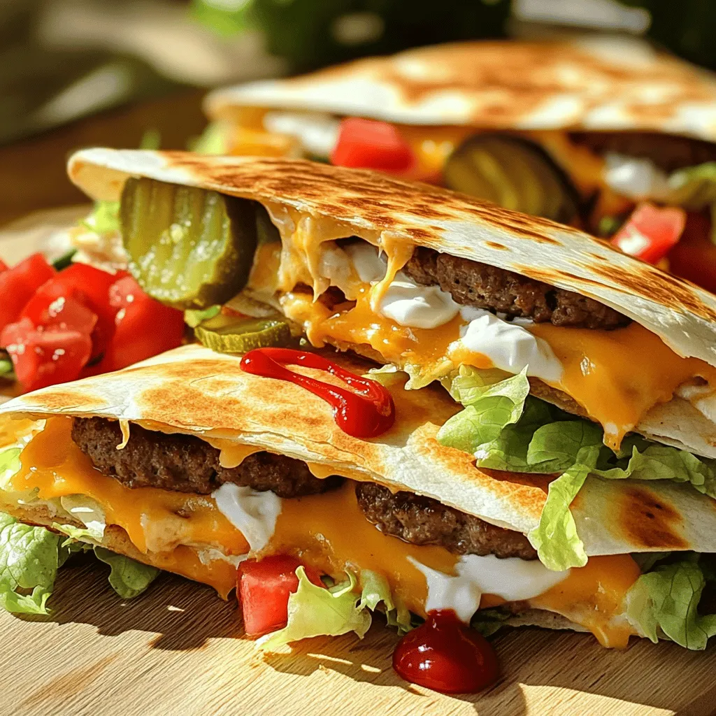 Smashburger Quesadillas Tasty and Simple Recipe