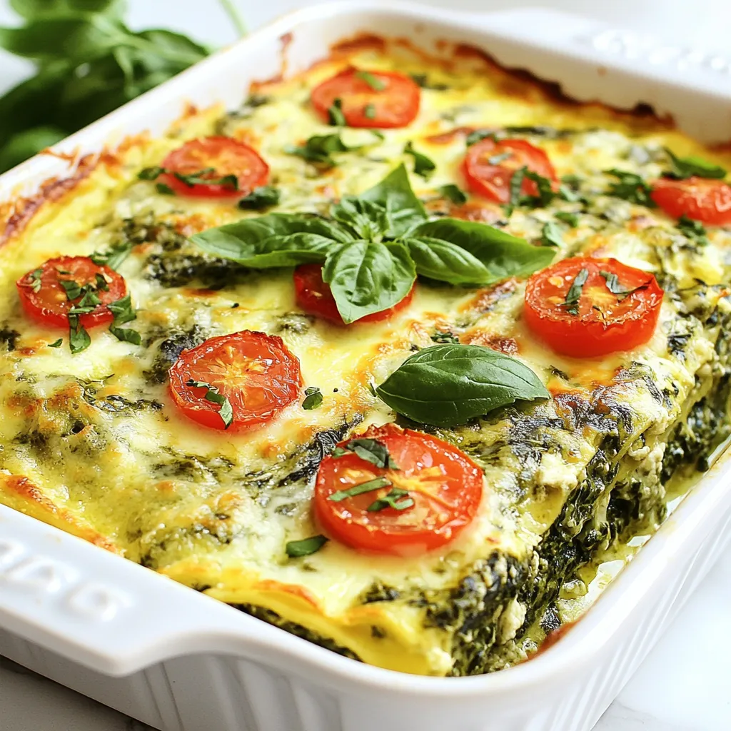 Italian Spinach Bake Flavorful and Easy Recipe