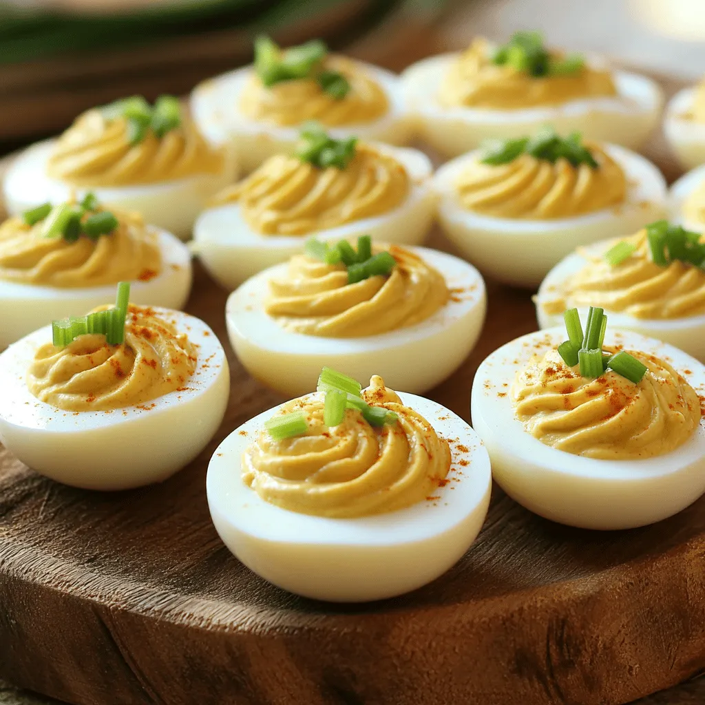 Thanksgiving Deviled Eggs Tasty and Easy Recipe