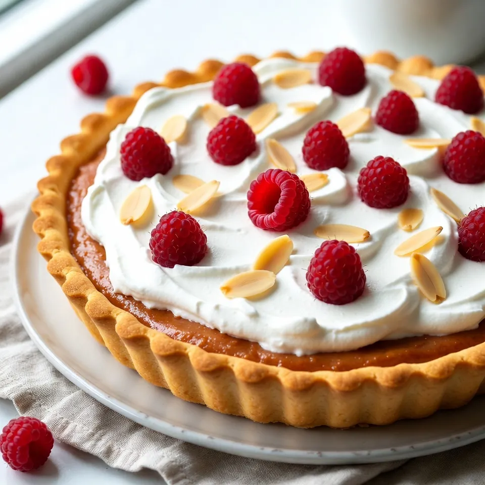 Easy Almond Cream Tart Heavenly and Simple Dessert