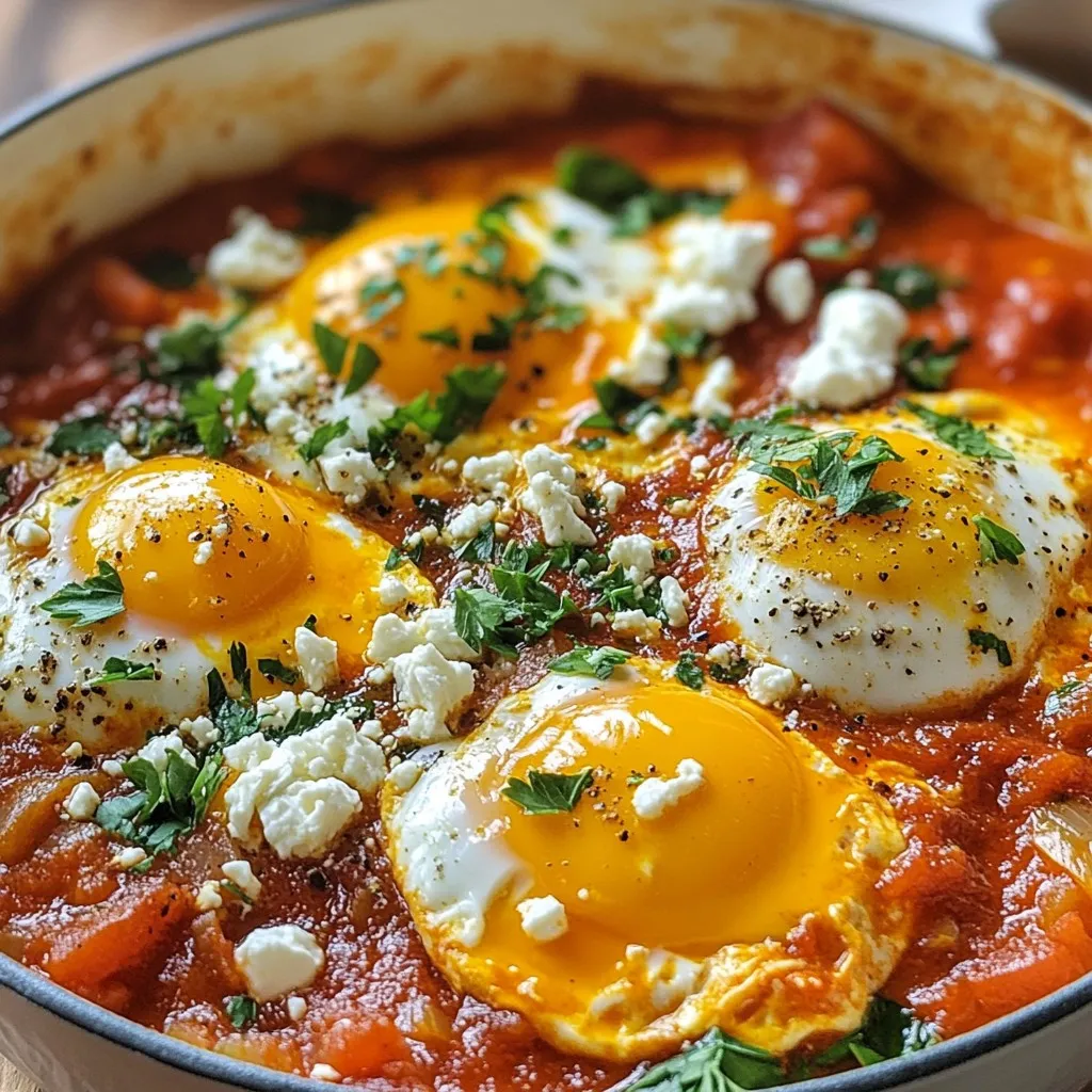 Easy Shakshuka Skillet Flavorful and Quick Recipe