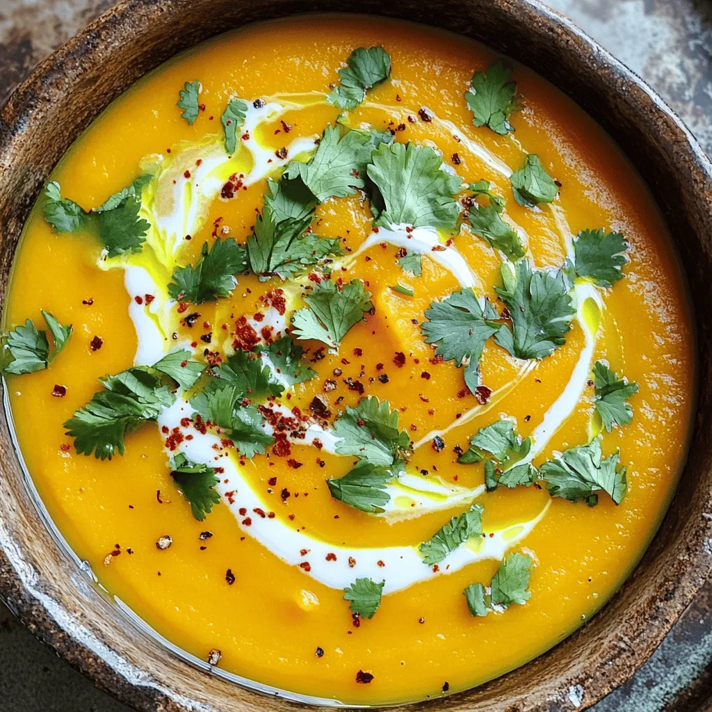 Spicy Butternut Sweet Potato Soup Bold Flavor Boost