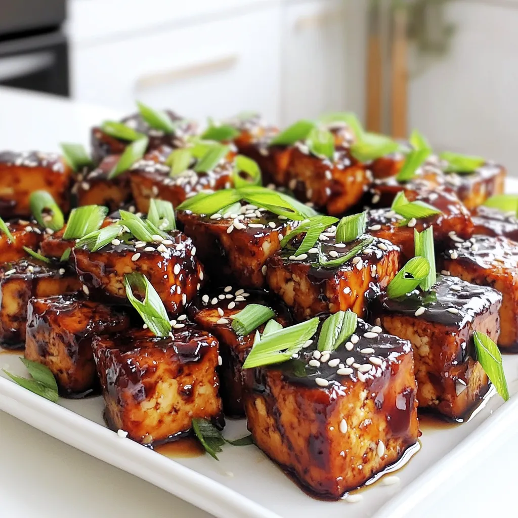 Crispy Air Fryer Teriyaki Tofu Simple Flavorful Dish