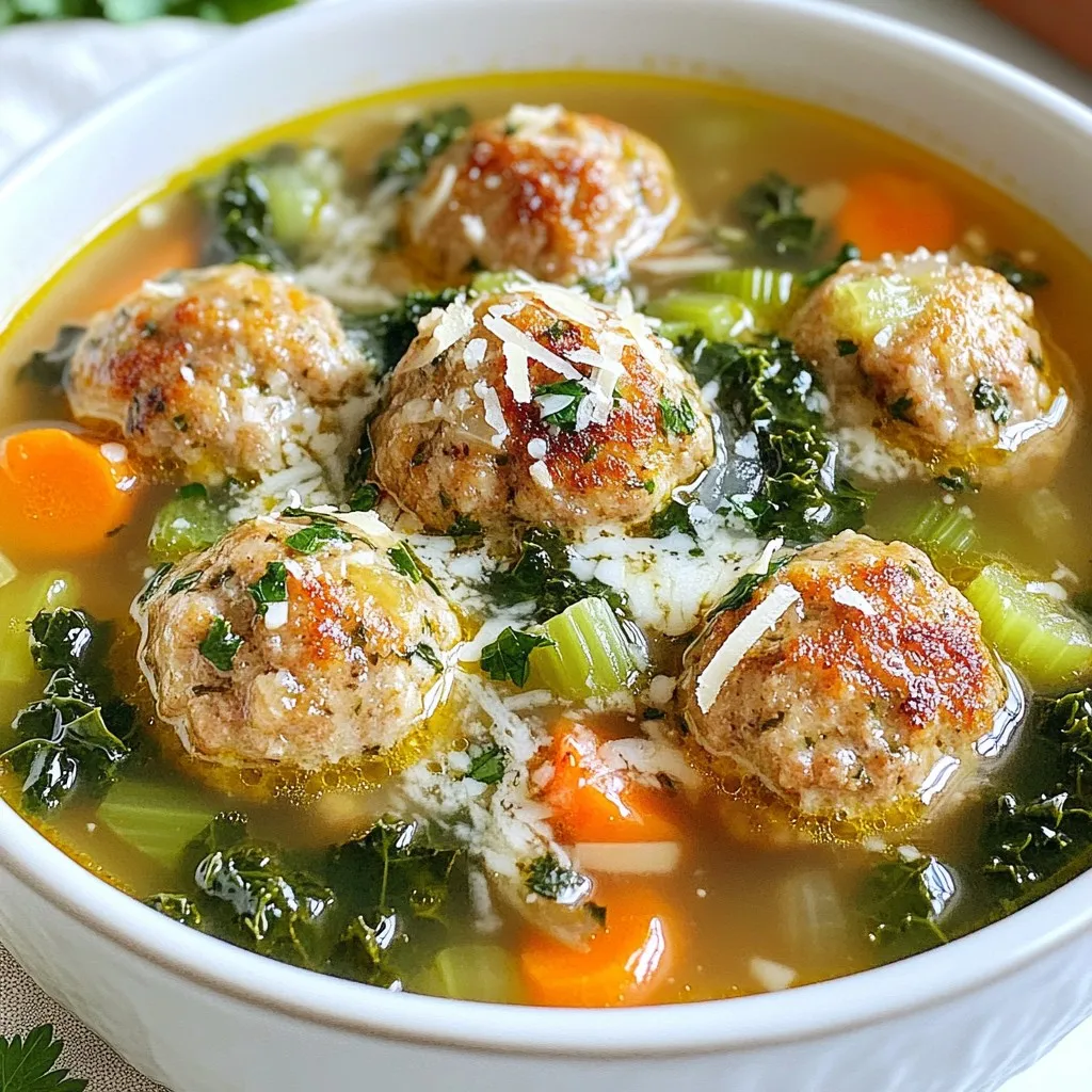 Classic Italian Wedding Soup Flavorful and Simple Meal
