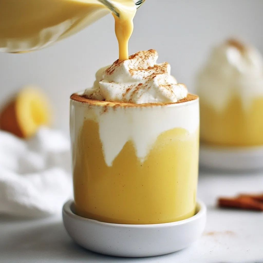 Pumpkin Spice Eggnog Delight for Cozy Evenings
