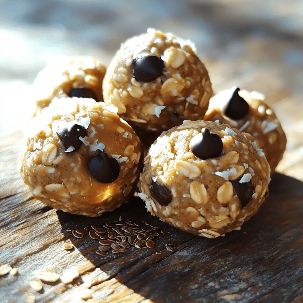 Oatmeal Peanut Butter Energy Bites Quick and Easy Recipe