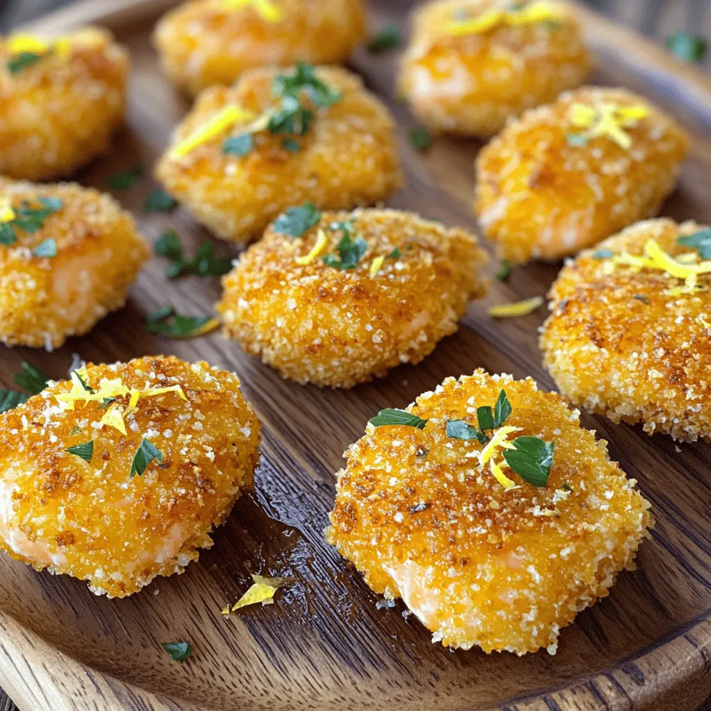 Lemon Pepper Salmon Nuggets Crispy and Flavorful Treat