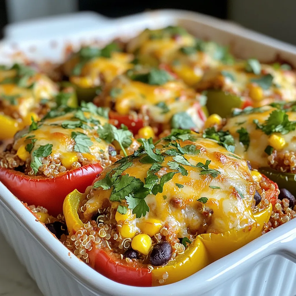 Savory Stuffed Pepper Casserole Easy Family Meal