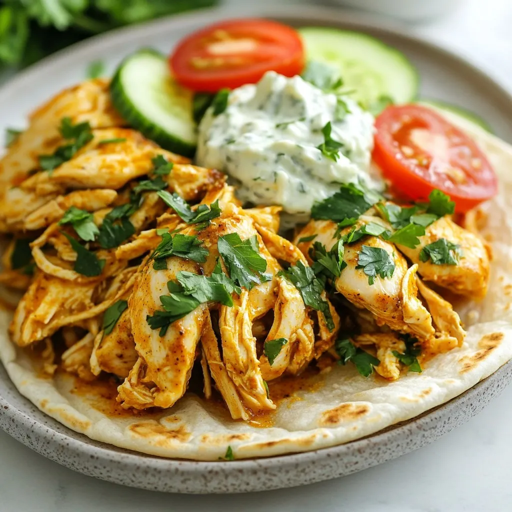Hands-Off Slow Cooker Chicken Shawarma Delight