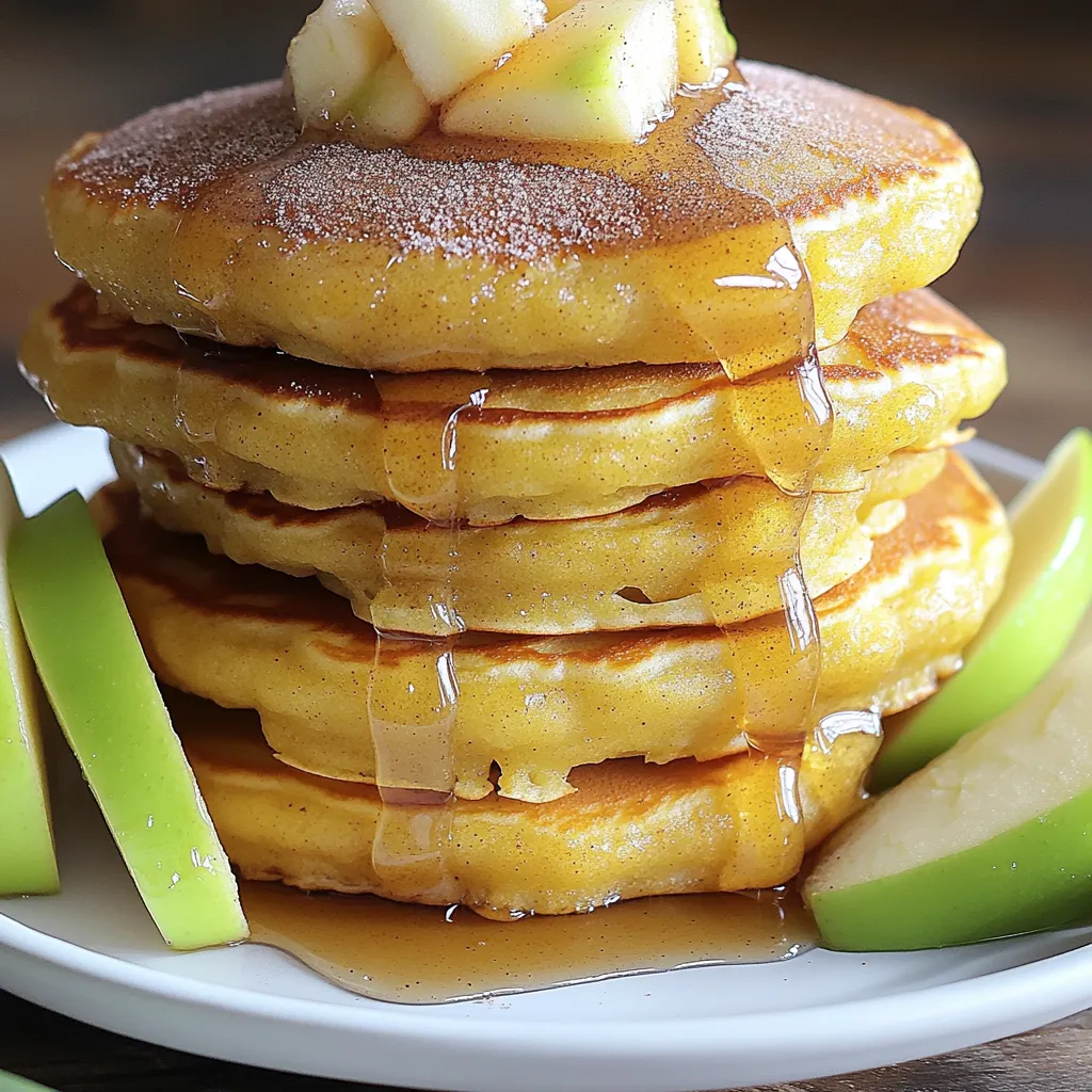 Apple Cider Donut Pancakes Irresistible Fall Treat