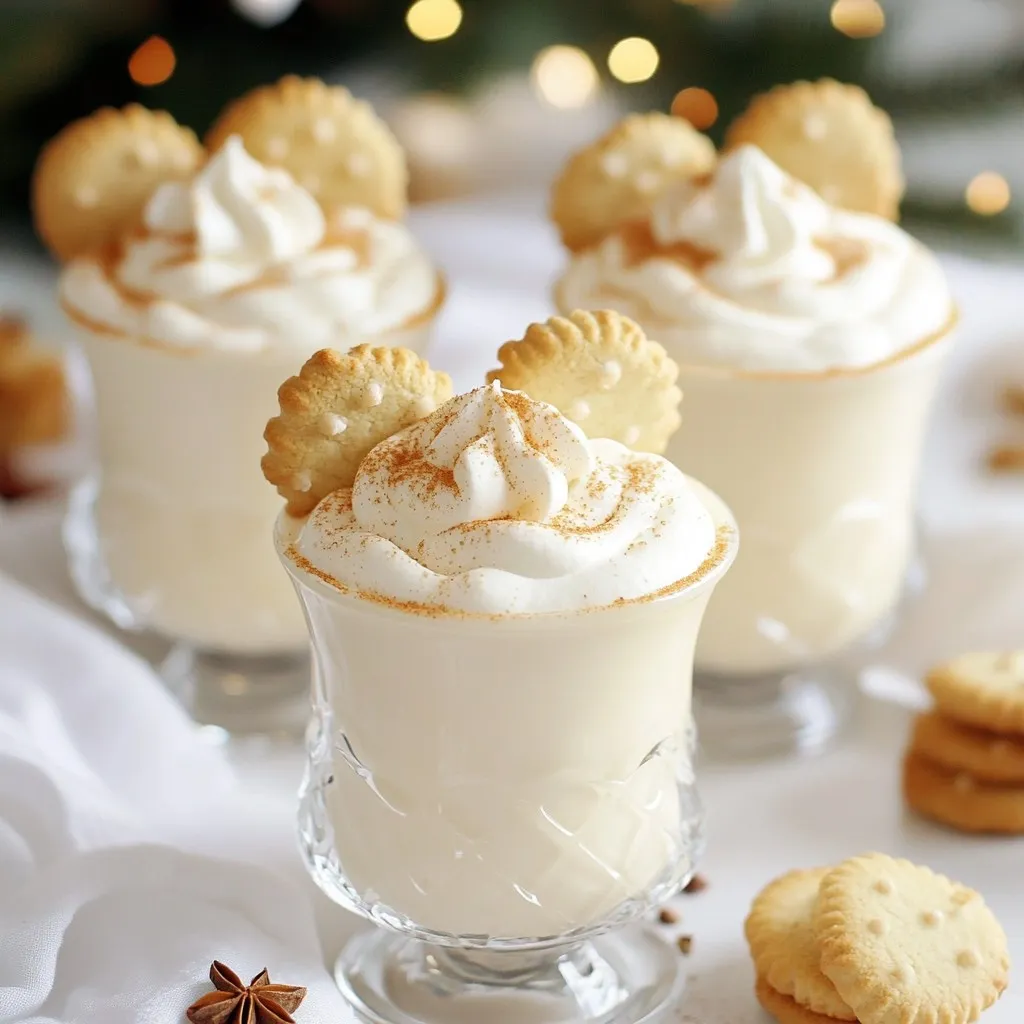 Sugar Cookie Eggnog Cocktail Creamy Holiday Delight