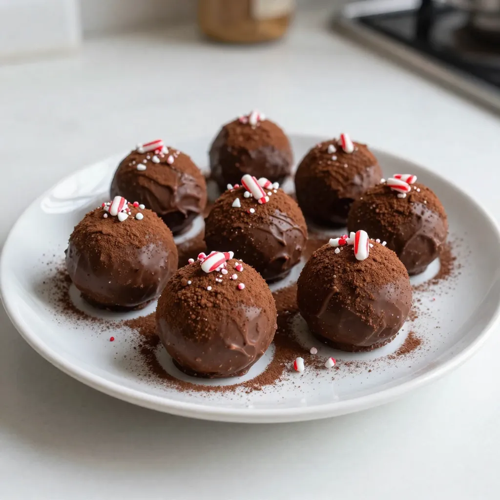 Peppermint Truffles Irresistible Chocolate Delight