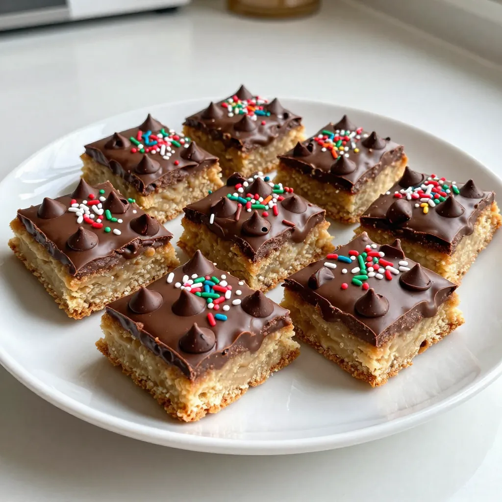 Christmas Cookie Bars Festive and Simple Treat