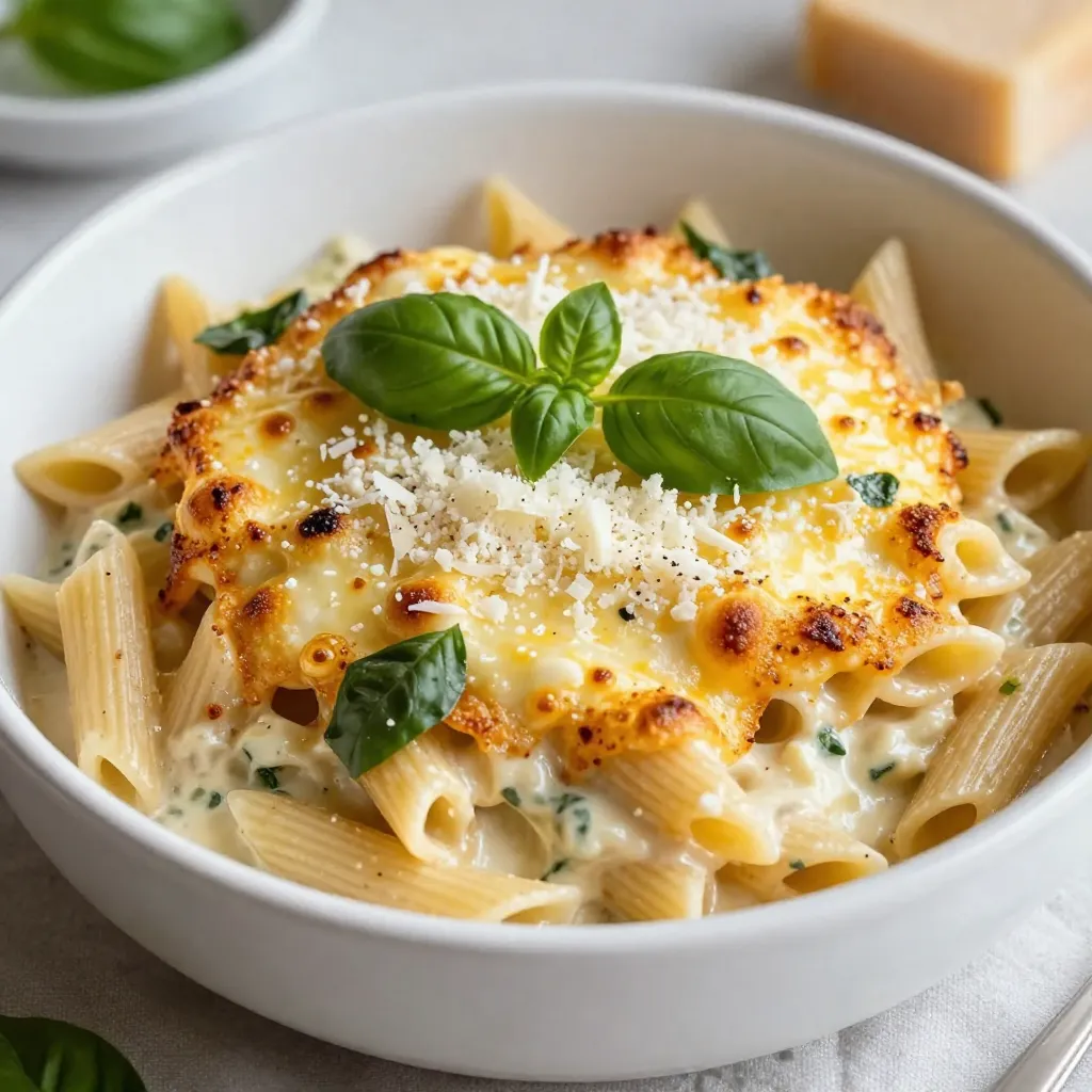 Creamy Baked Penne Rich and Comforting Meal Delight