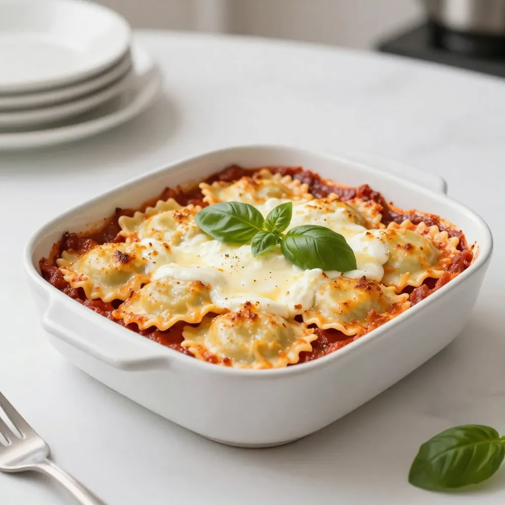 Baked Ravioli Casserole Tasty and Simple Meal