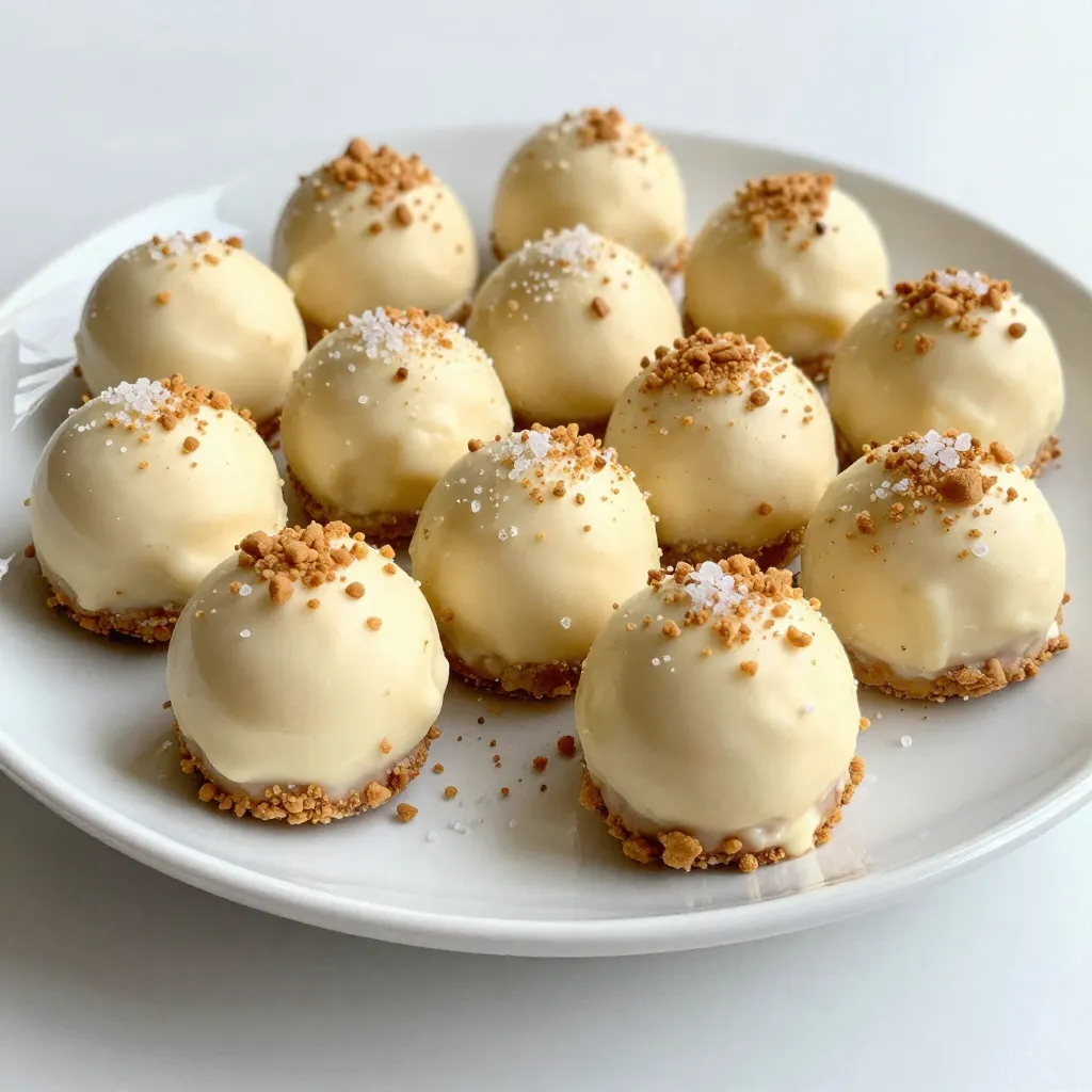 Biscoff Cheesecake Truffles Delightful and Simple Treat
