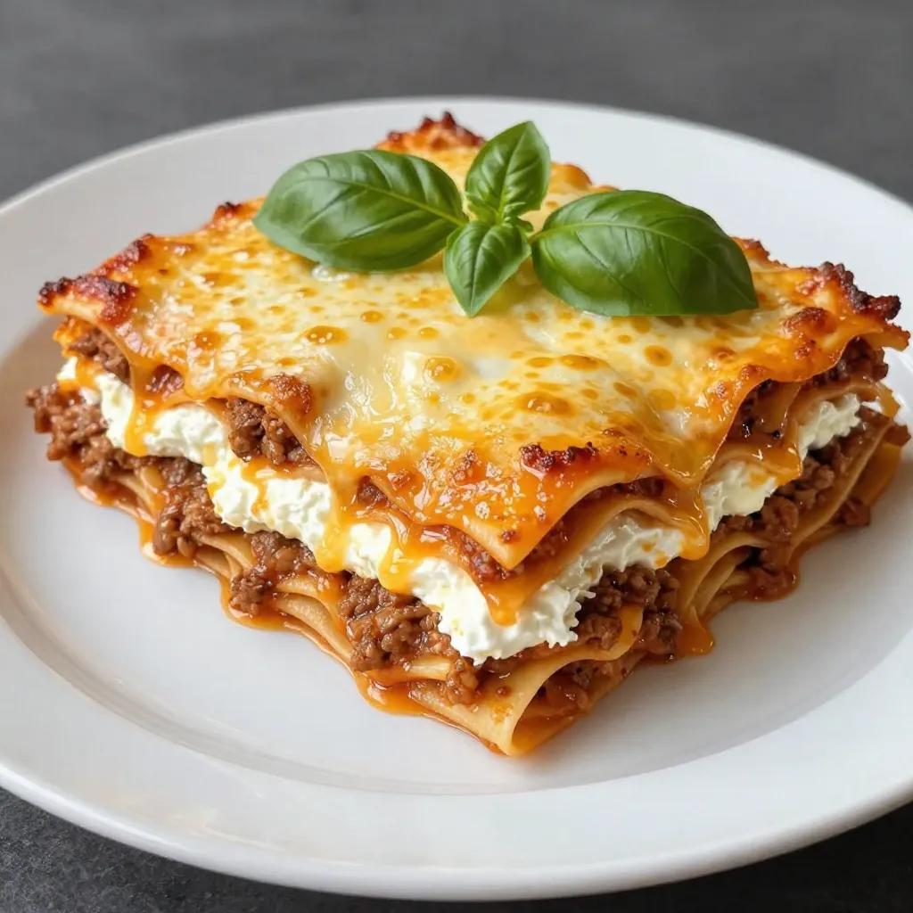Easy Family Lasagna Flavorful and Simple Dinner Recipe