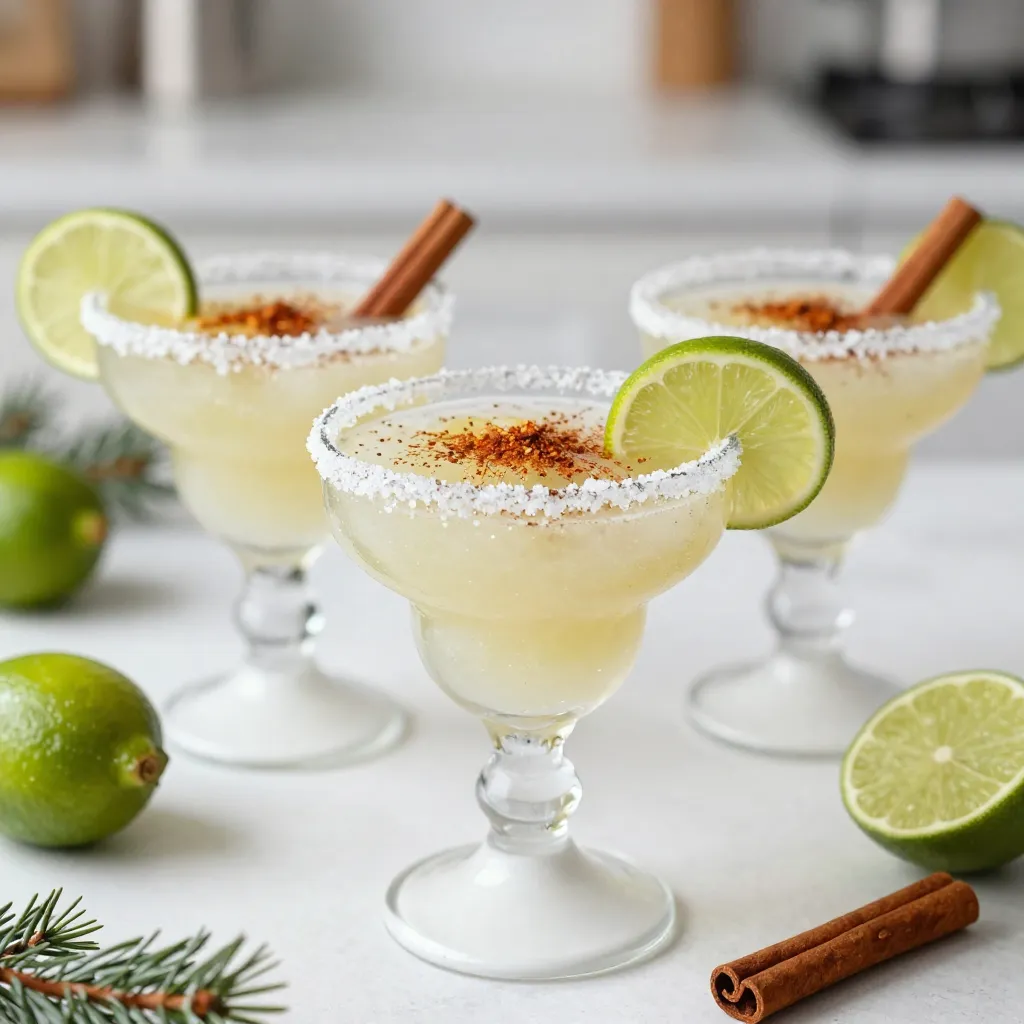 Spiced Christmas Margarita Festive and Flavorful Drink