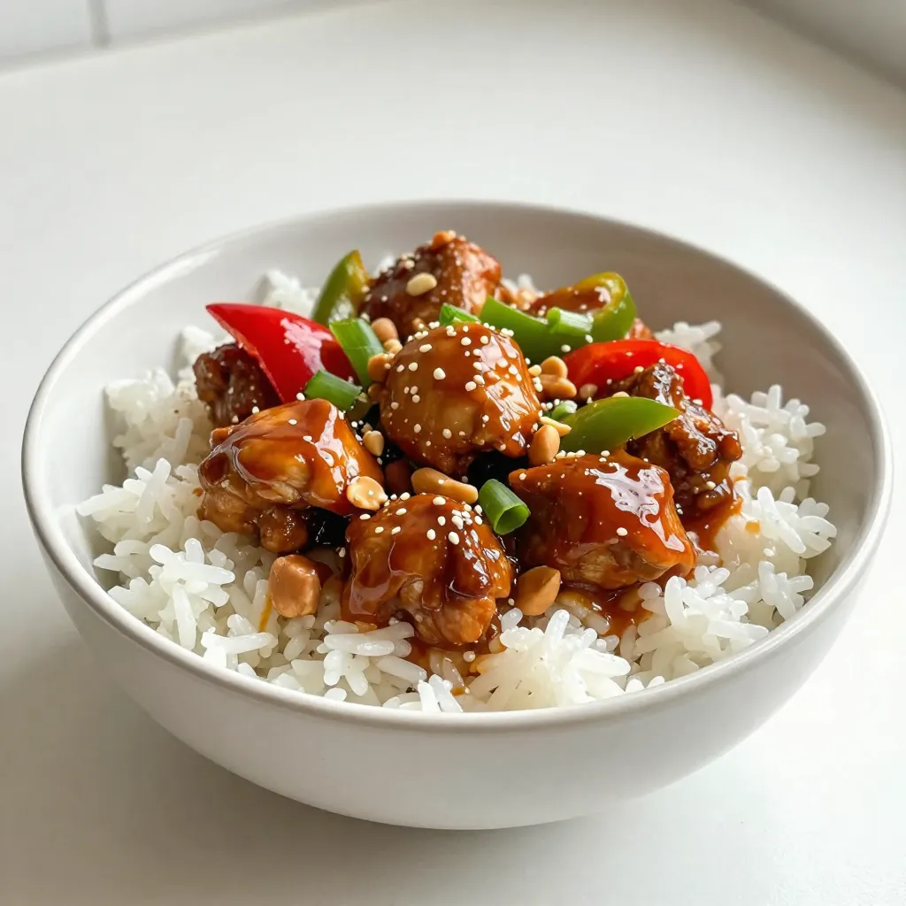 Crockpot Kung Pao Chicken Tasty and Simple Dish