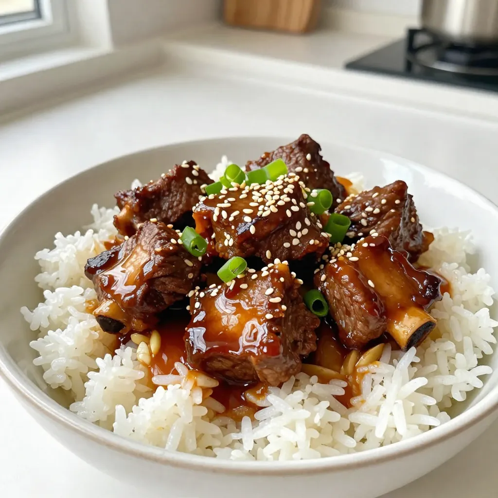 Caramelized Asian Beef Short Ribs Delightful Dish