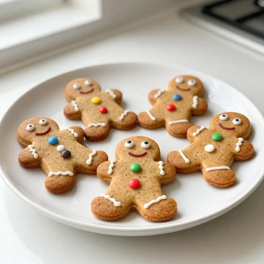Soft Gingerbread Man Cookies Delightful Holiday Treat
