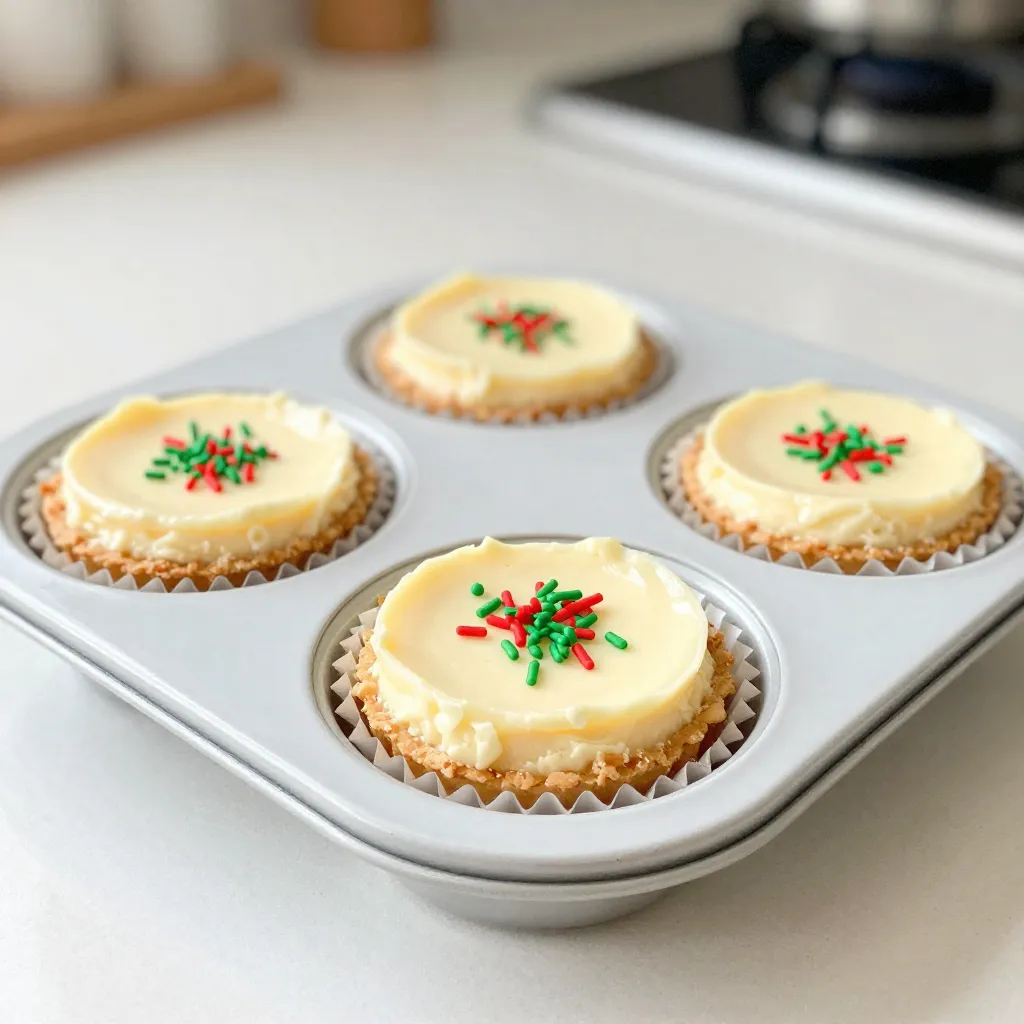 Mini Christmas Cheesecakes Delightful Holiday Treats