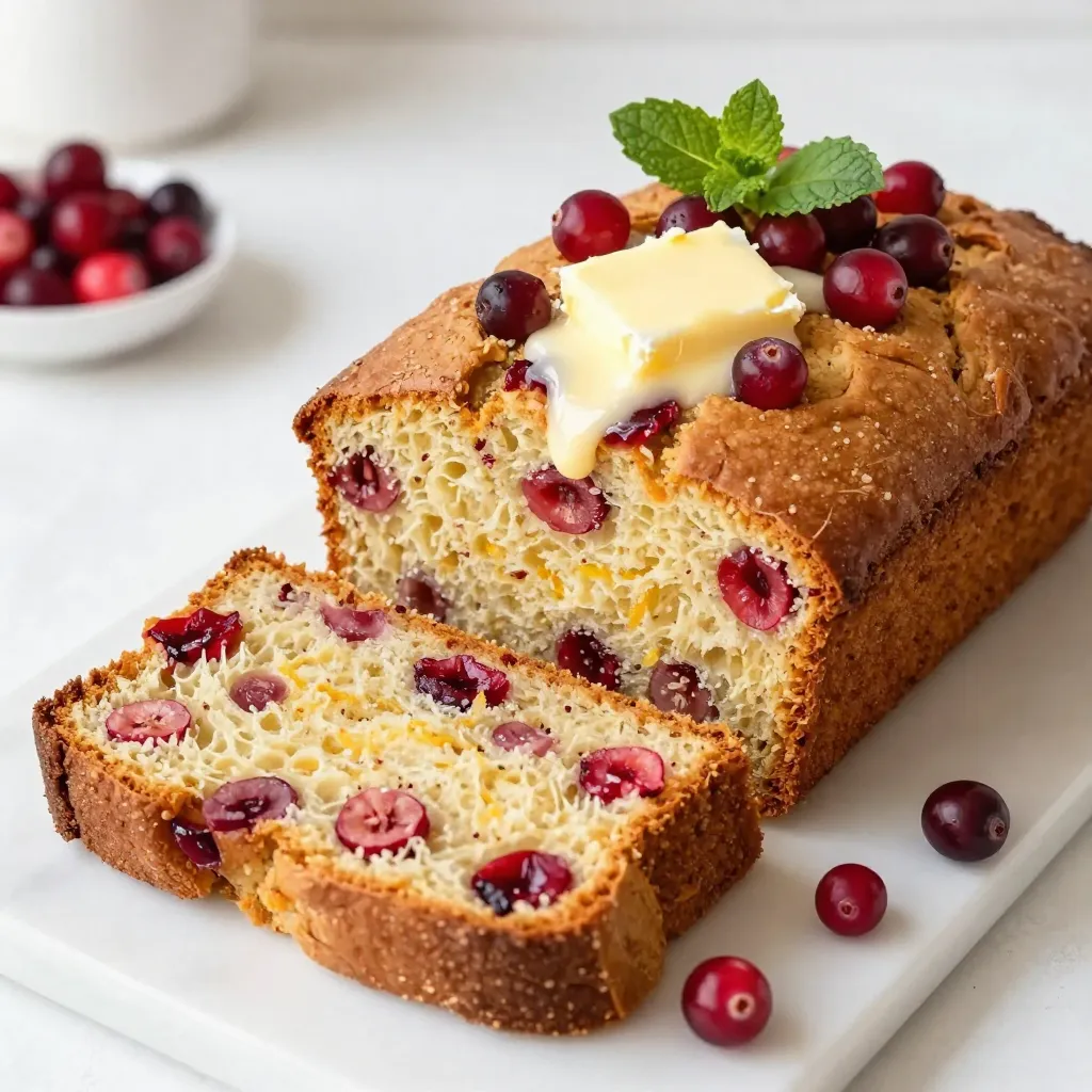 Cranberry Orange Bread Loaf Delightful and Easy Recipe