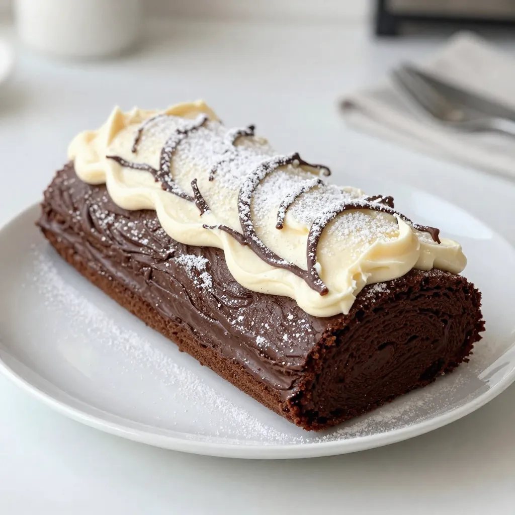 Yule Log Sheet Cake Perfect for Holiday Celebrations
