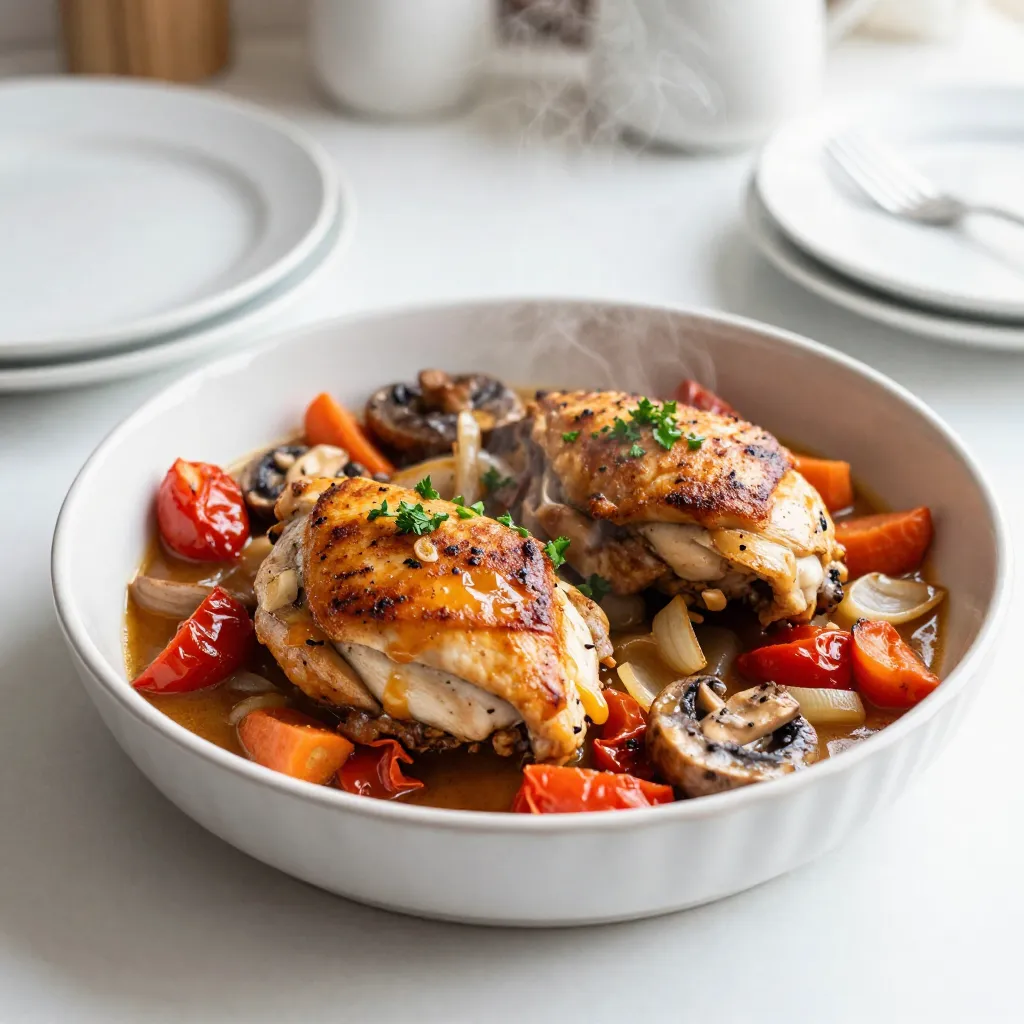 French Hunter’s Chicken Flavorful and Hearty Meal