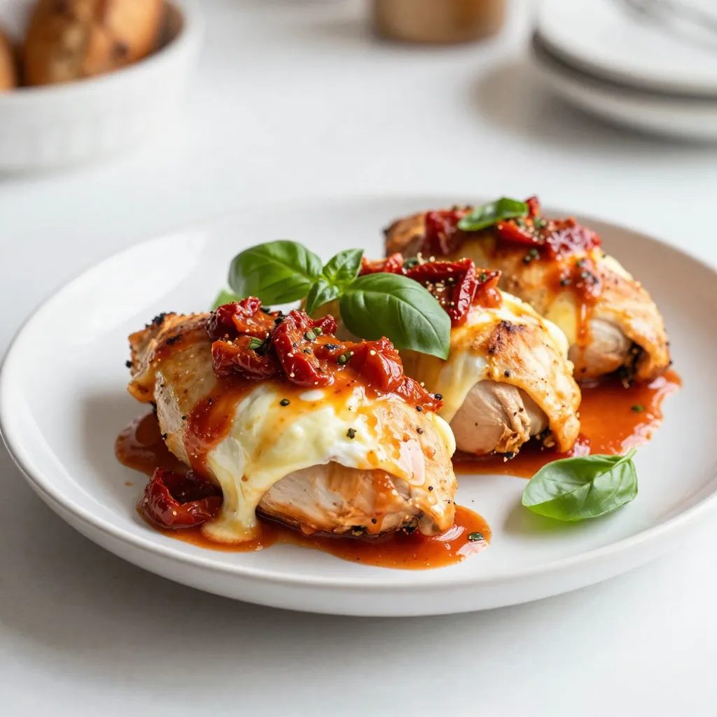 Mozzarella Stuffed Chicken Flavorful and Easy Recipe