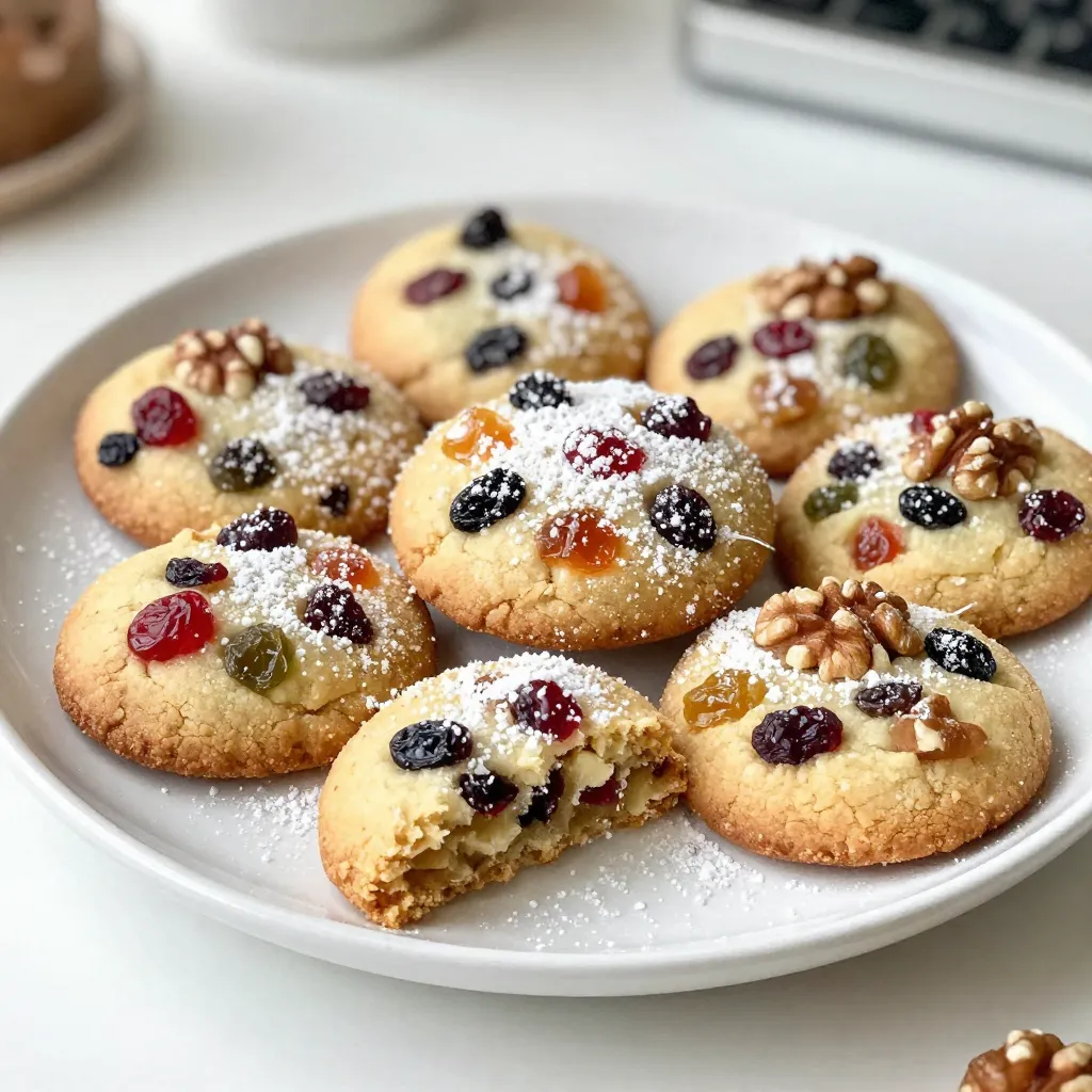 Christmas Fruitcake Cookies Delightful Holiday Treat