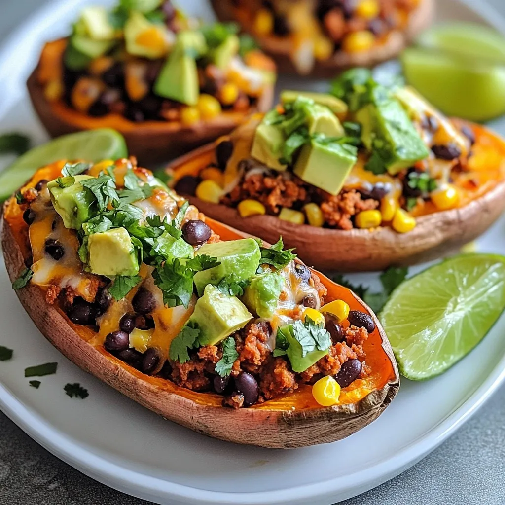 Taco Stuffed Sweet Potatoes Flavorful and Easy Meal
