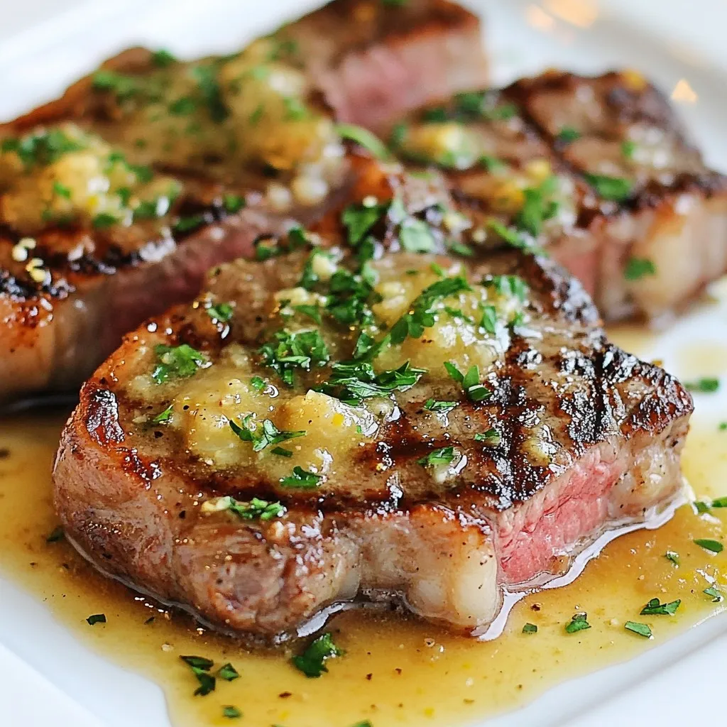 Steak with Creamy Garlic Sauce Delicious Dinner Recipe