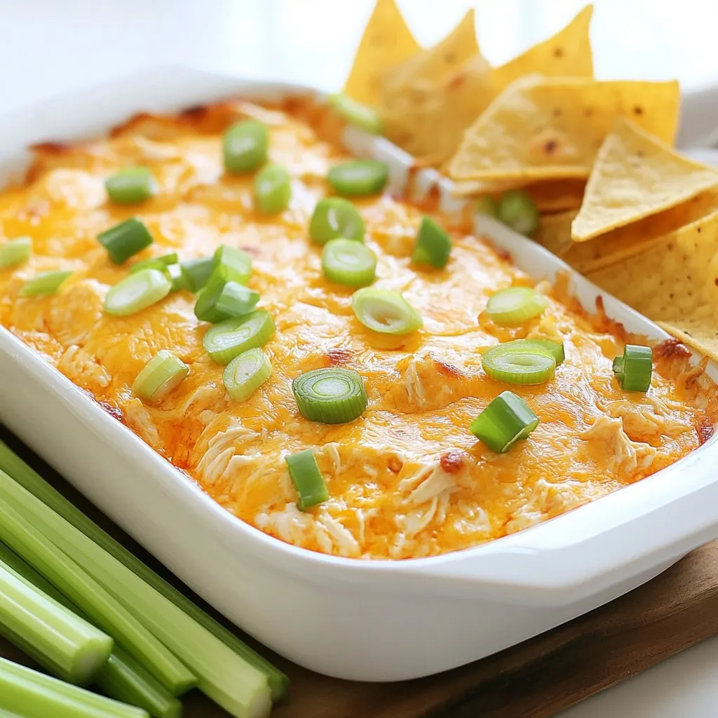 Classic Buffalo Chicken Dip Flavorful Party Treat