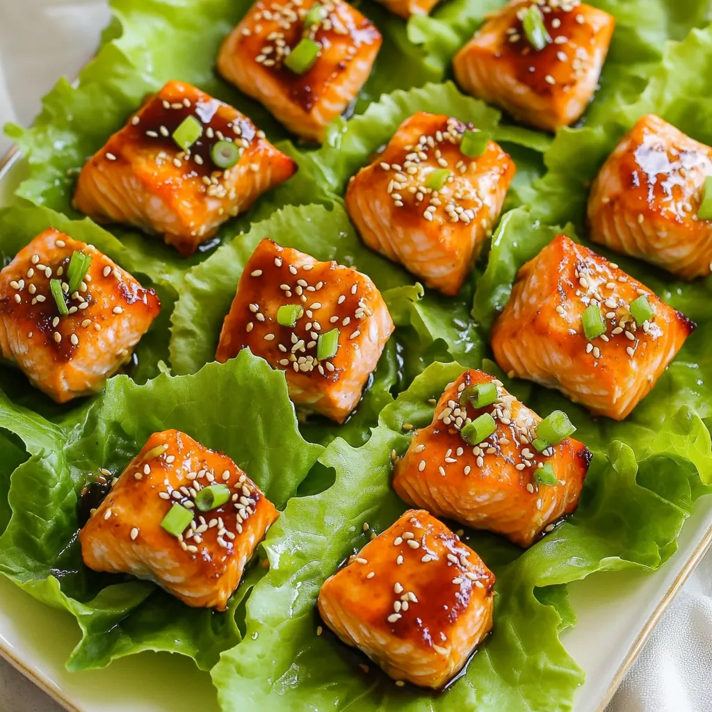Air Fryer Teriyaki Salmon Bites Easy and Flavorful Snack