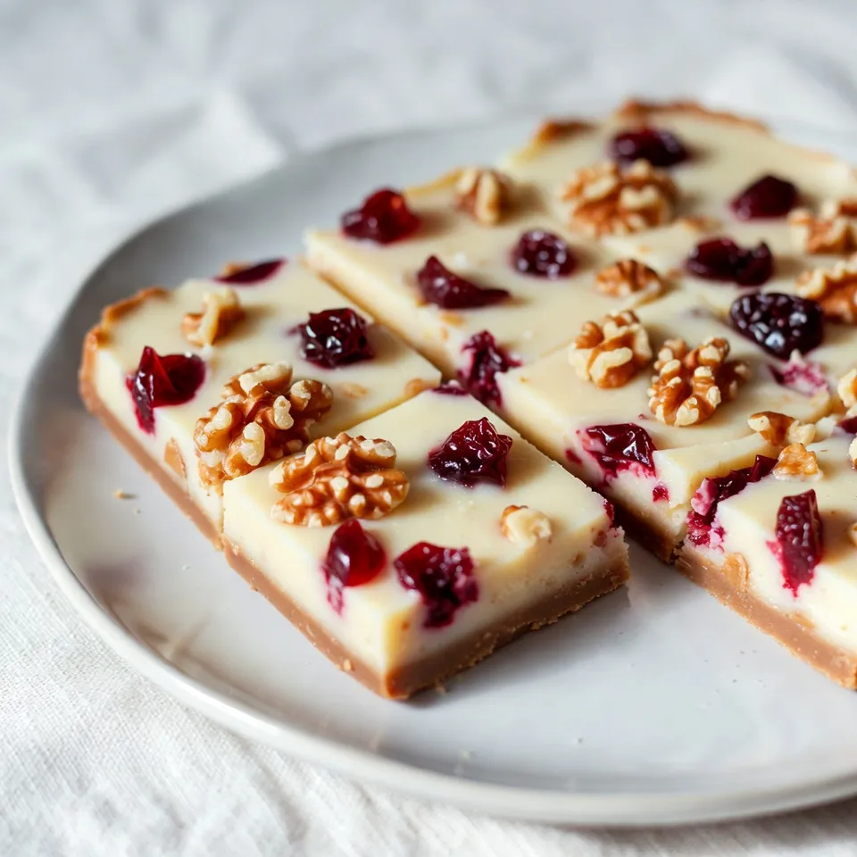 Cherry White Chocolate Fudge Delightful Easy Treat