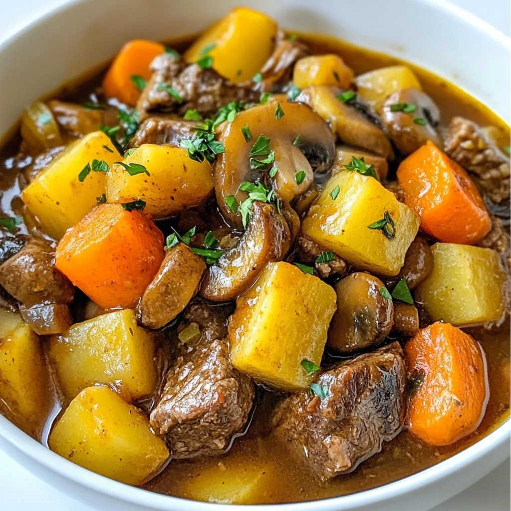 Witch’s Cauldron Beef Stew Satisfying and Hearty Meal