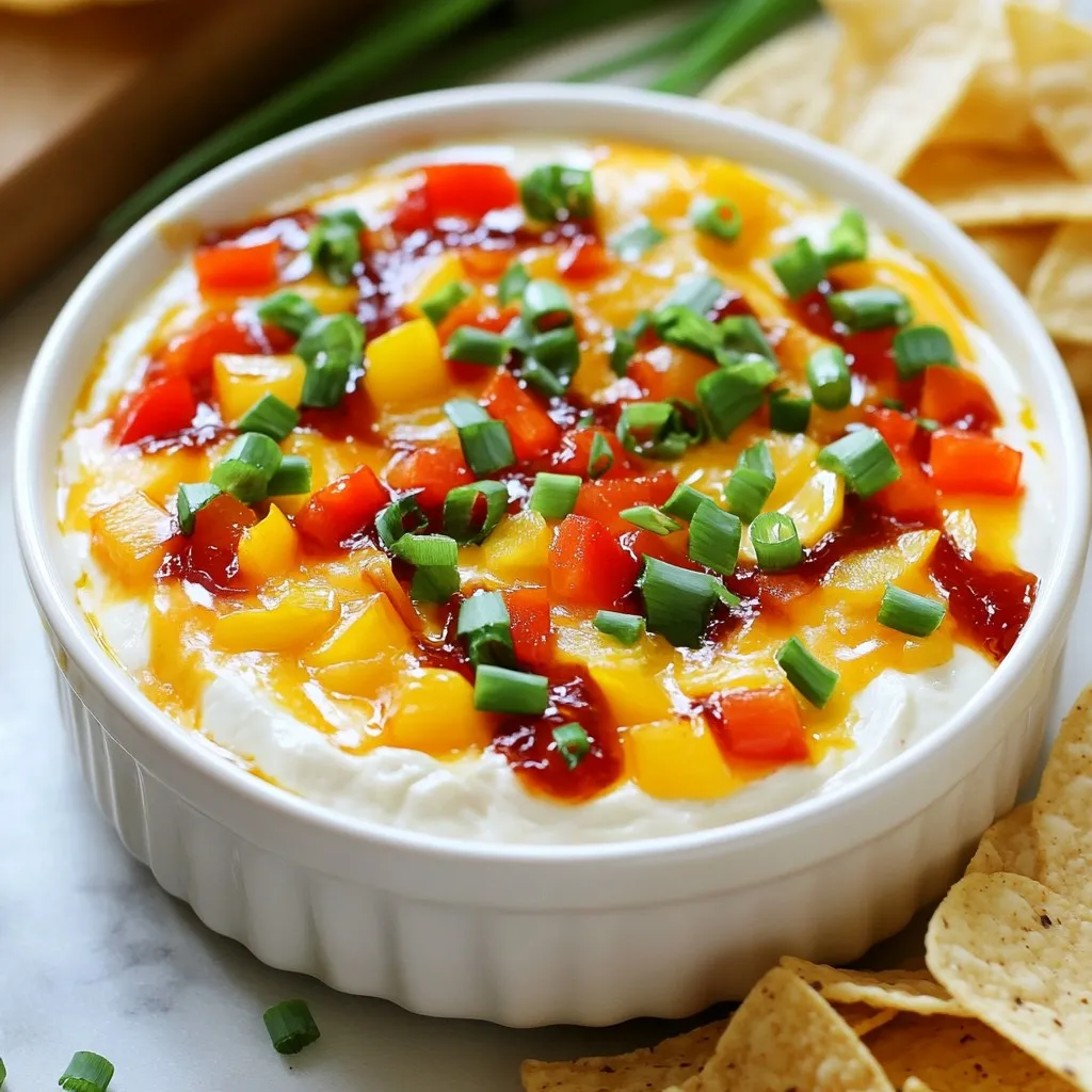 Pepper Jelly Cheese Dip Flavorful and Simple Snack