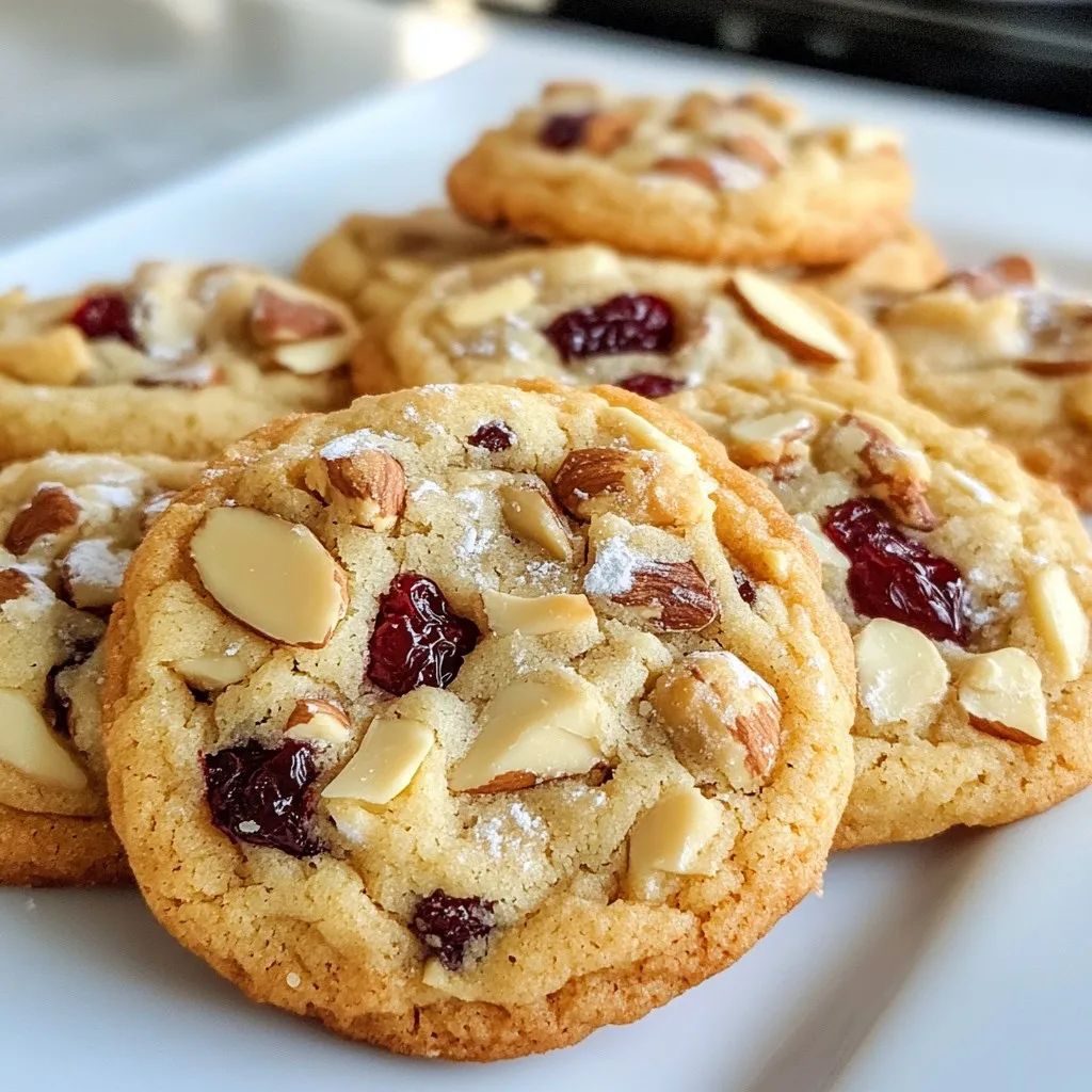 Almond Cherry Cookies Fresh and Flavorful Treat