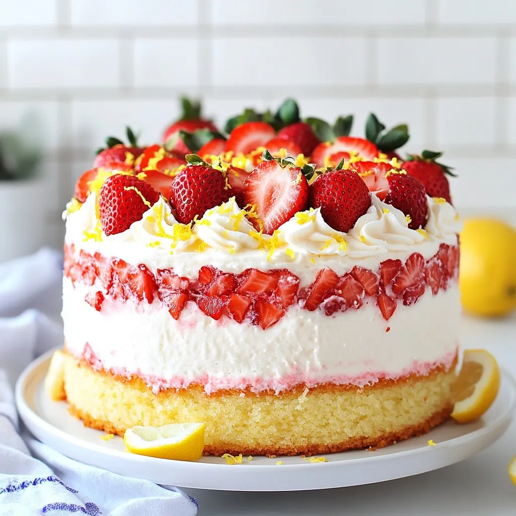 Ultra Moist Strawberry Cake Delight in Every Bite
