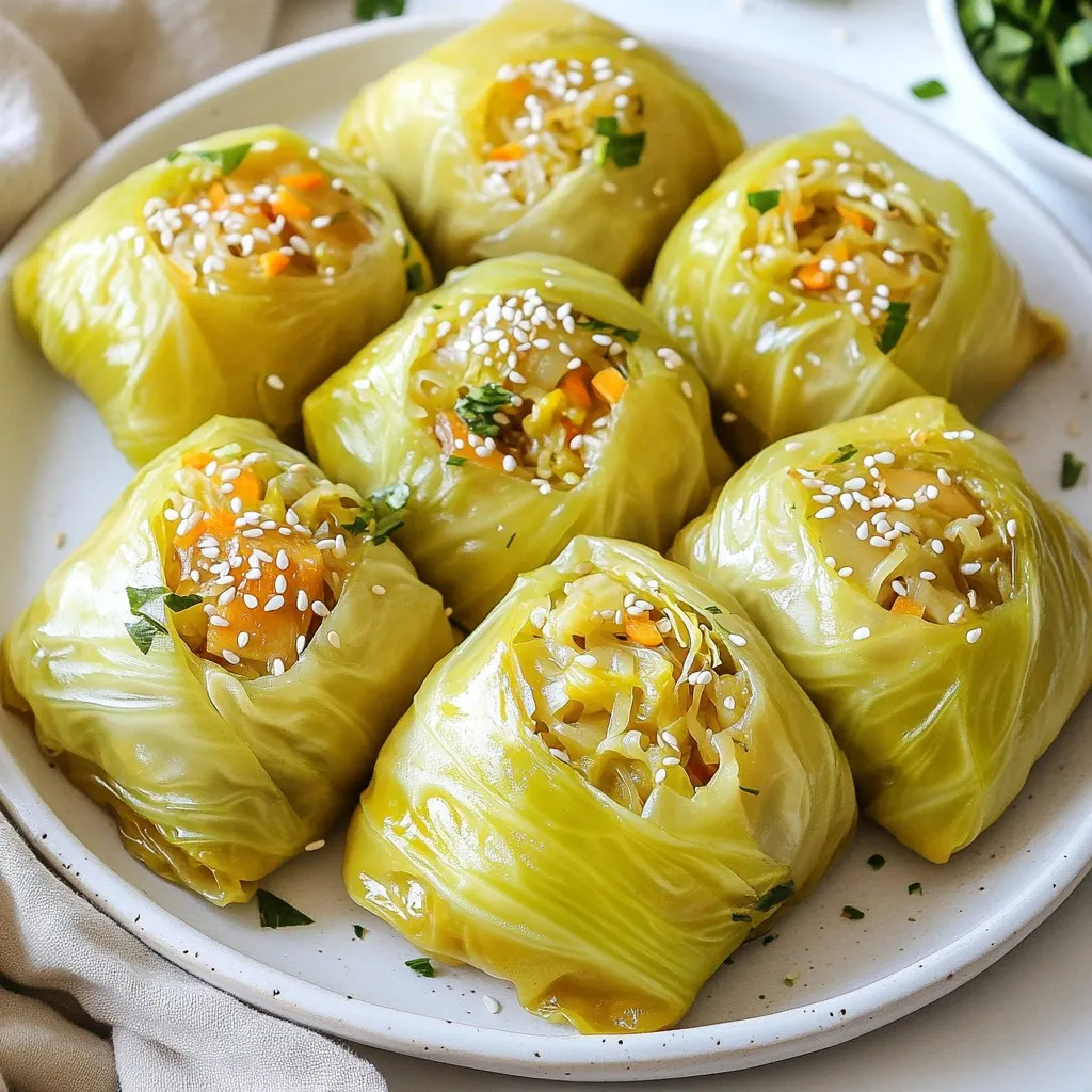 Pan-Fried Cabbage Noodle Buns Flavorful and Easy Dish