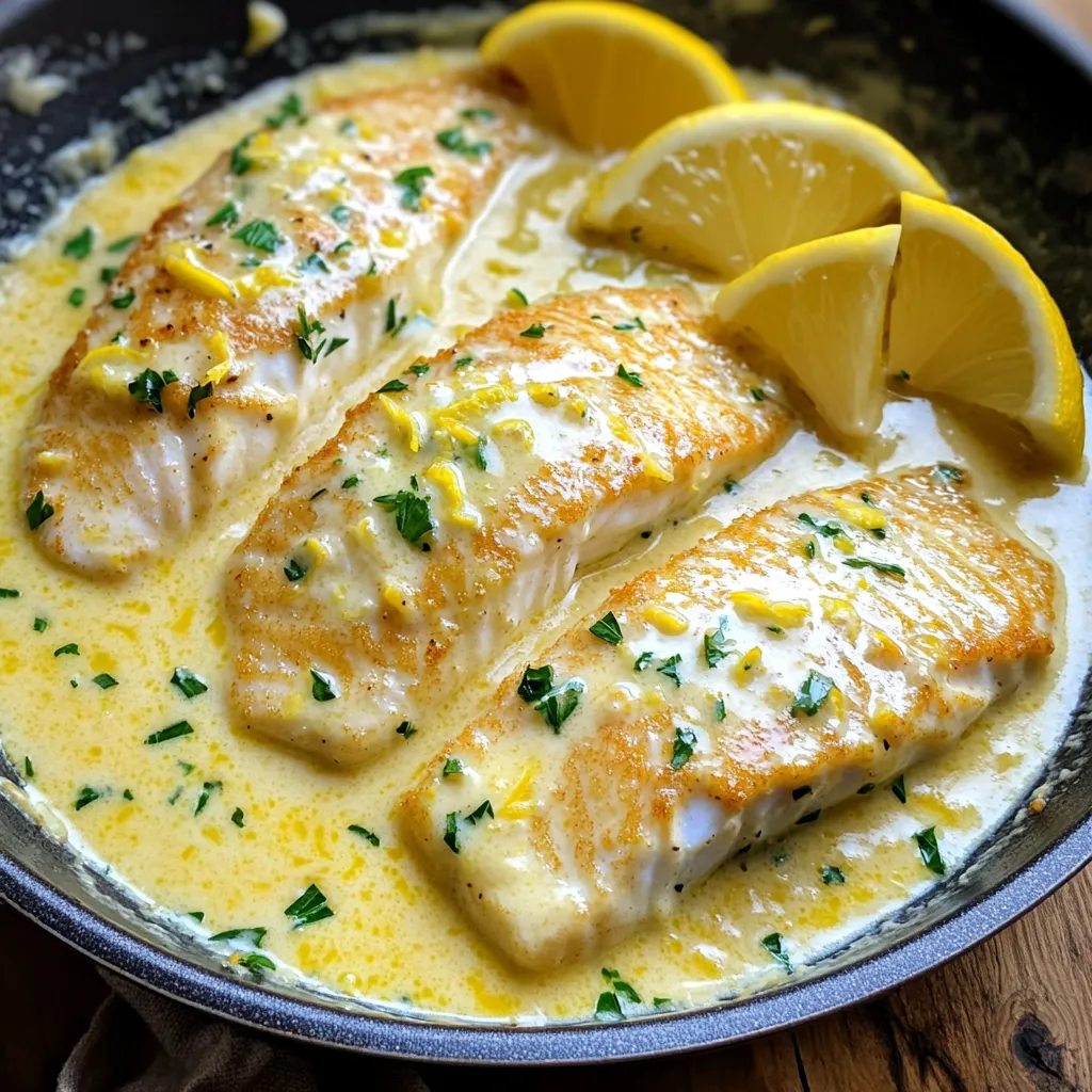 One-Pan Creamy Lemon Butter Tilapia Simple Delight