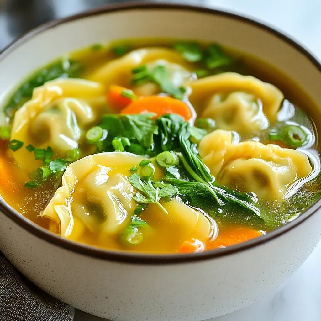 Minute Potsticker Soup Bold and Flavorful Comfort Meal